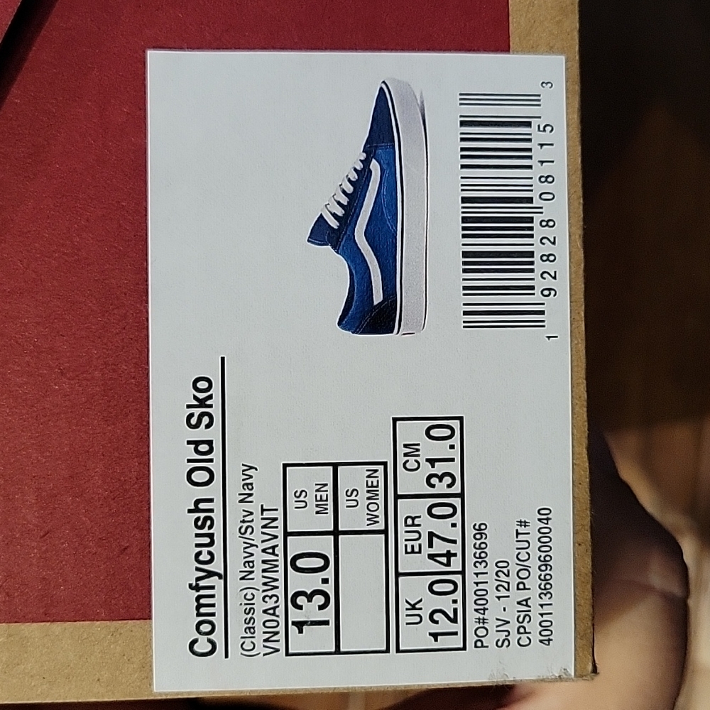 Comfycush old sko vans